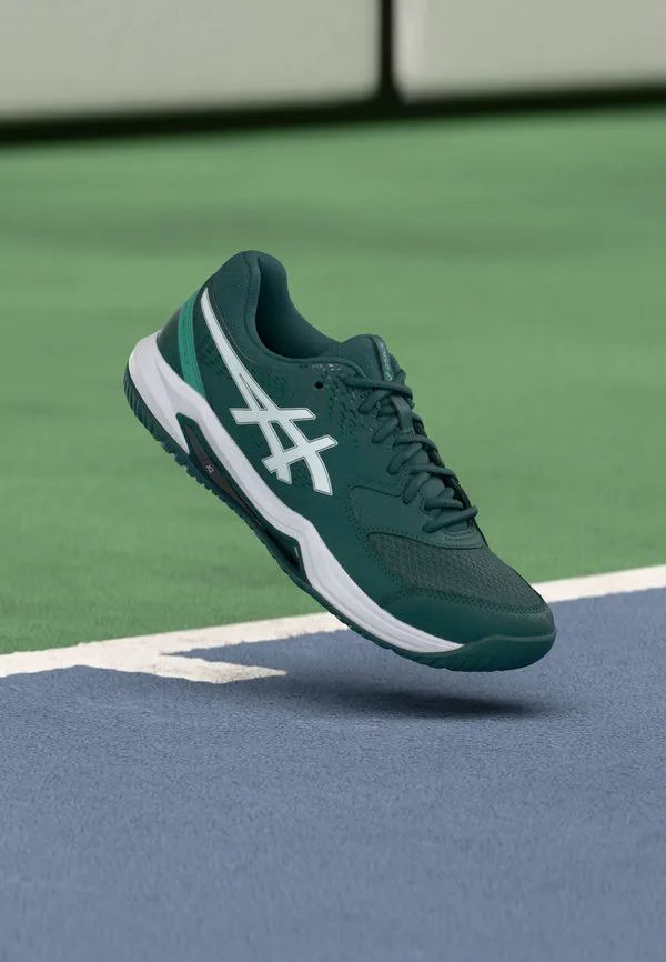 Специальные теннисные кроссовки gel 8 для всех типов покрытий Asics, Dark Neptune/White