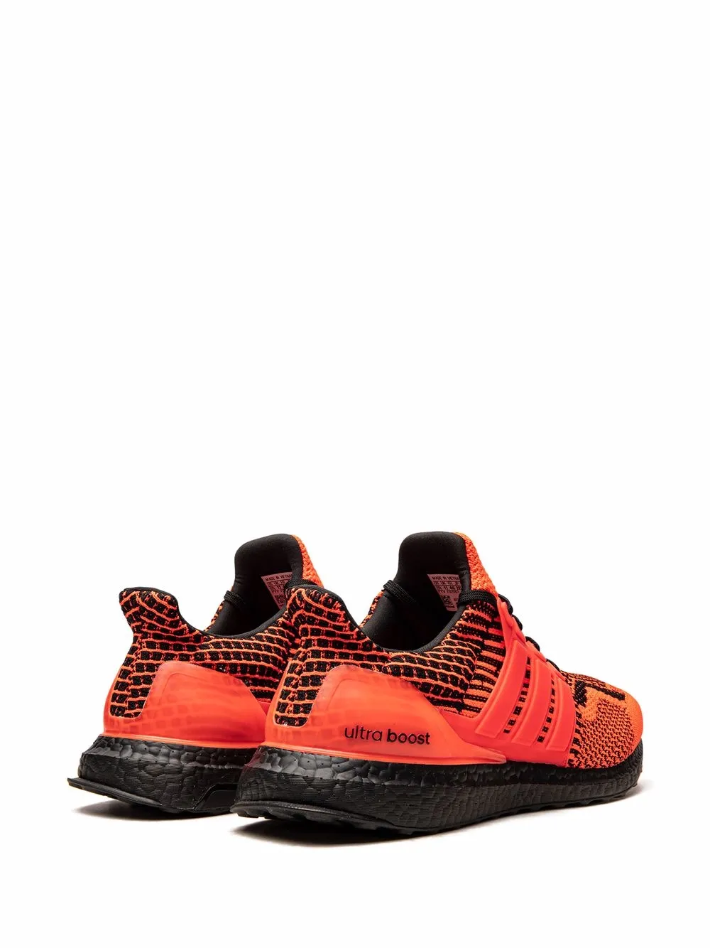 Кроссовки UltraBoost 5.0 DNA Solar Red / Core Black adidas, красный — фото 3