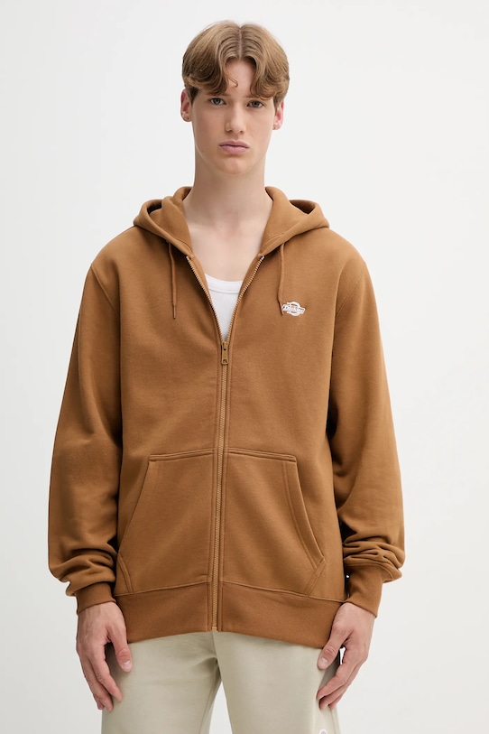 

Толстовка SUMMERDALE ZIP THROUGH Dickies, коричневый