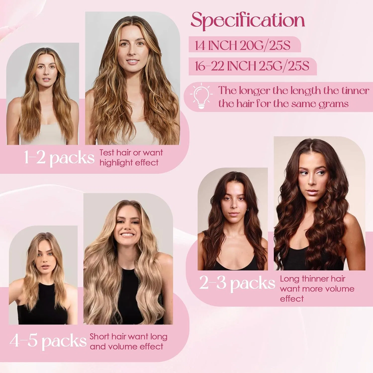 Наращивание волос S-noilite Real Hair Bondings U-образными кератиновыми капсулами, 35 см S-Noilite, #613R Bleached Blonde — фото 4