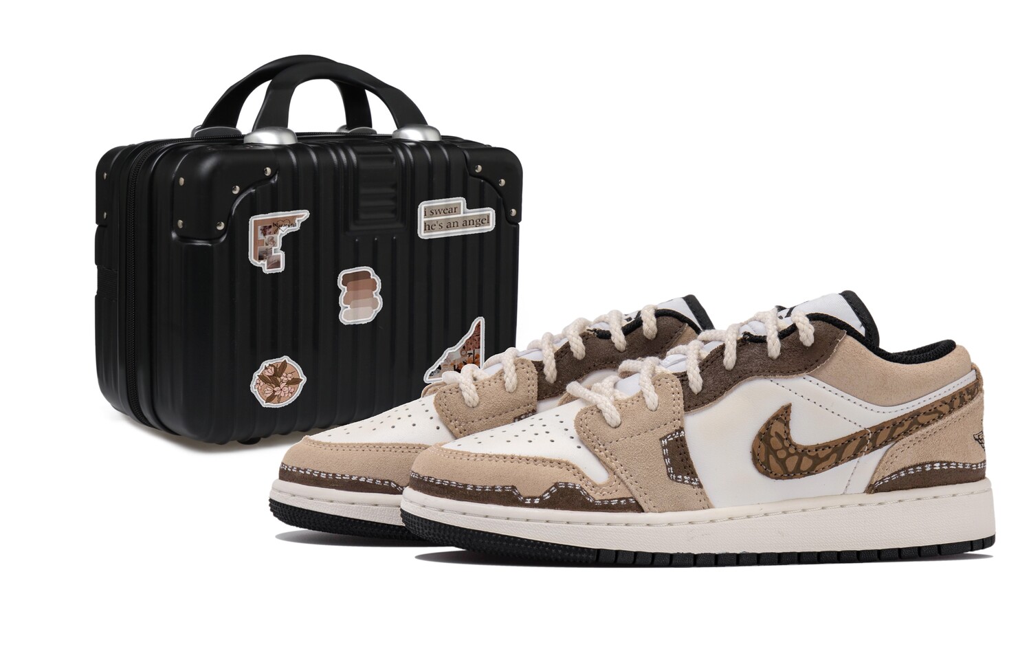 

Jordan Air Jordan 1 винтажные баскетбольные кроссовки женские, Mocha