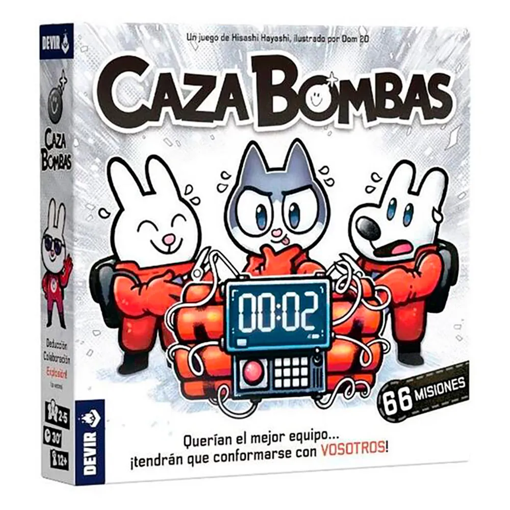 

Настольная игра Devir Cazabombas, мультиколор