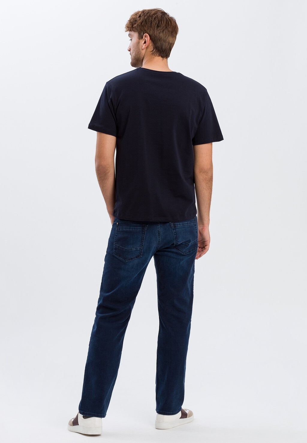 

Базовая футболка KURZARM Cross Jeans, темно-синий