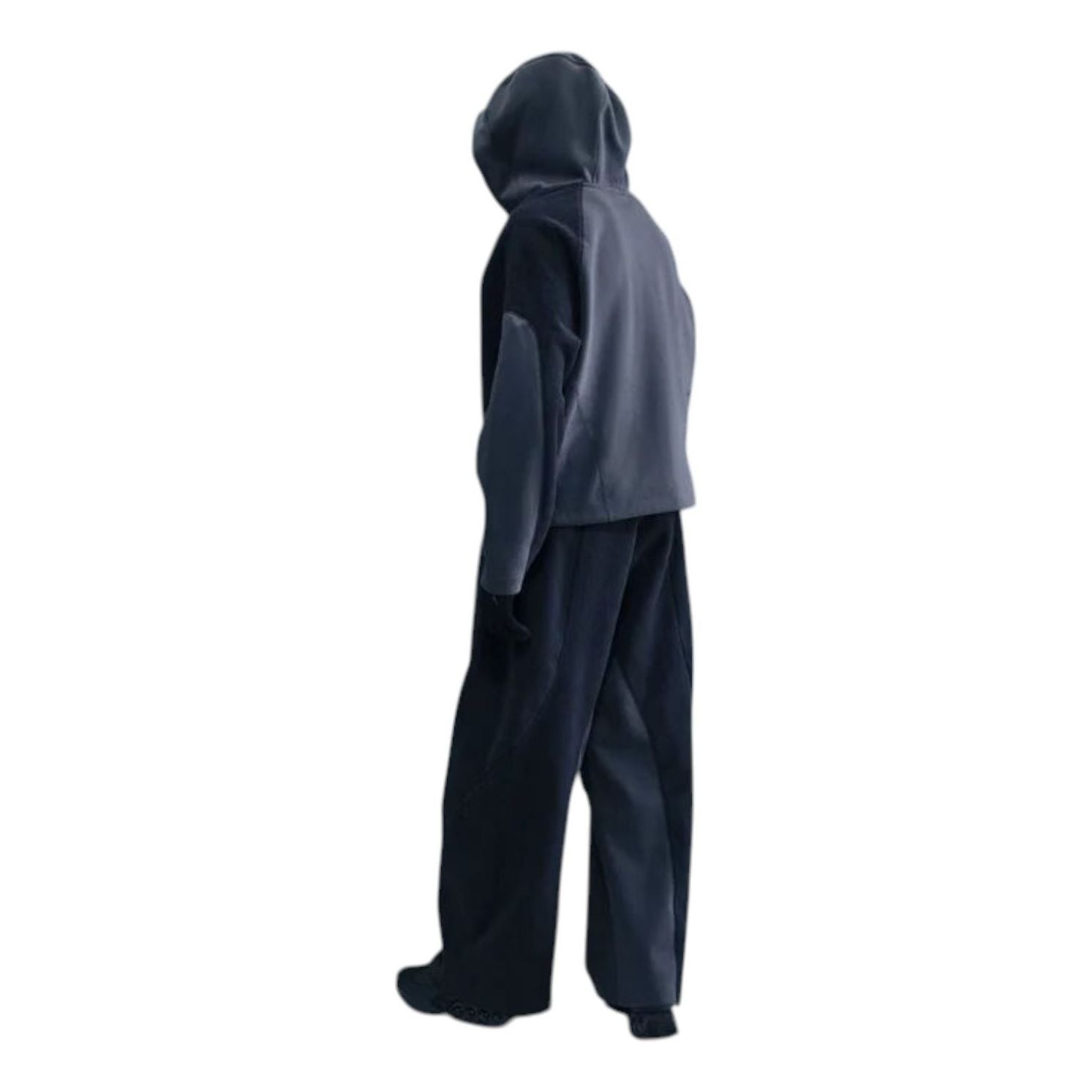 Брюки Nike Tech Boreas Knit Open-Hem Trousers 'Thunder Blue Obsidian Black' — фото 3