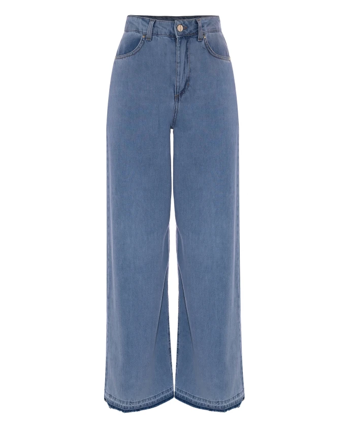 

Стильные широкие джинсы Kocca, синий