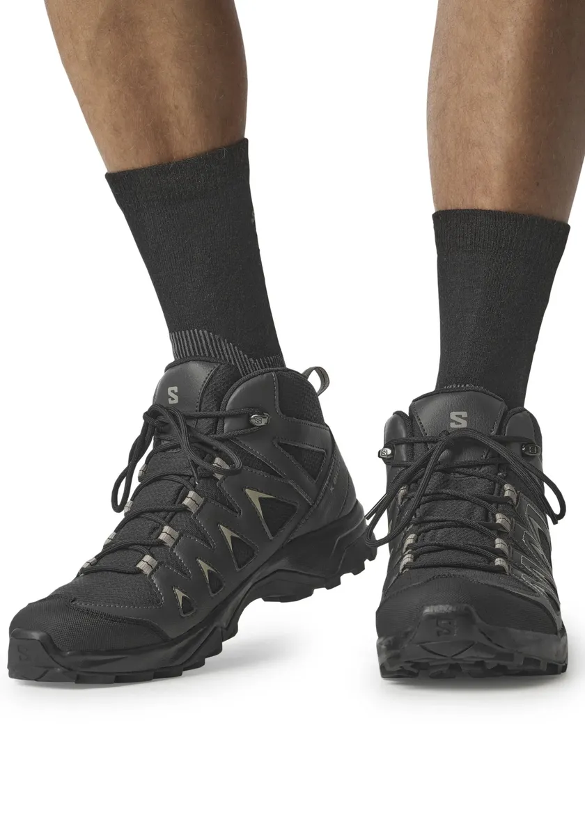 

Кроссовки Salomon "X BRAZE MID GORE-TEX", водонепроницаемые, антрацит, Серый, Кроссовки Salomon "X BRAZE MID GORE-TEX", водонепроницаемые, антрацит