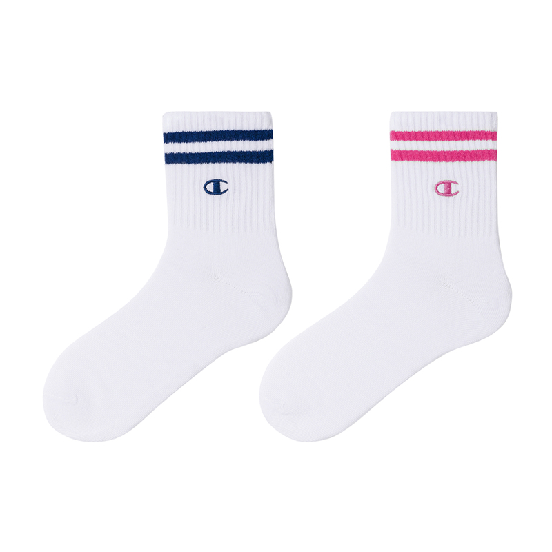 

Носки до середины голени унисекс, 2 пары Champion, White Socks (Medium-2 Pack)