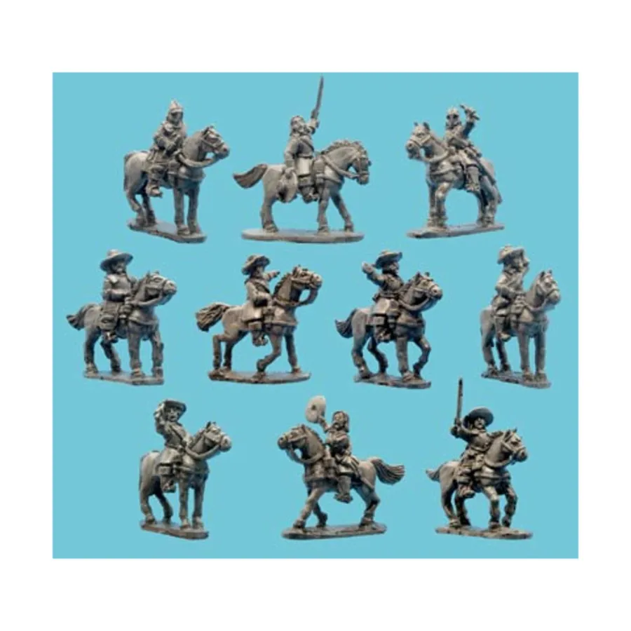 

Генералы - Конный, Historical Miniatures - English Civil War (15mm)