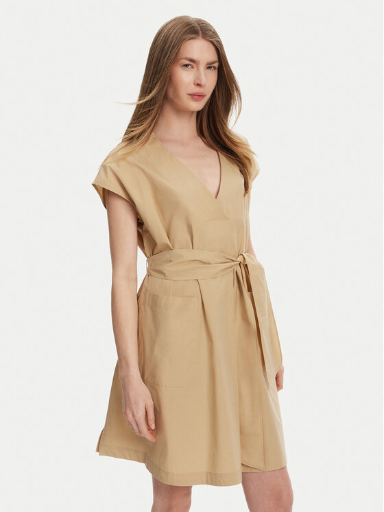 

Платье на каждый день стандартный крой Mitico 2515221132 Weekend Max Mara, бежевый