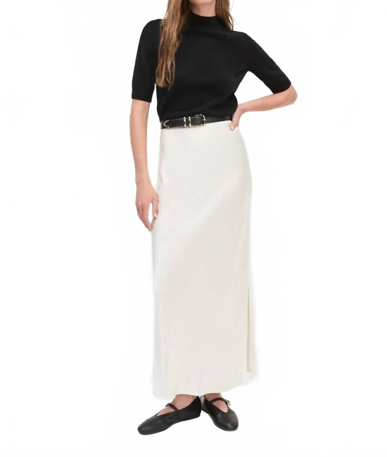 

Длинная юбка Джози в цвете айвори Favorite Daughter, слоновая кость