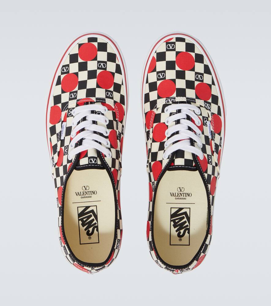 Vans VLogo кеды из канваса Valentino Garavani, Burro-Nero-Rouge — фото 4