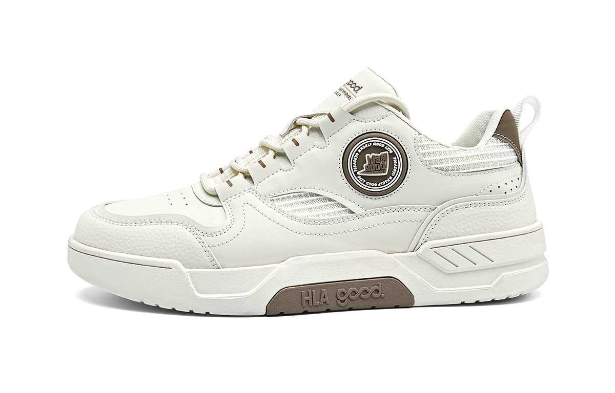 

Износостойкие низкие мужские кроссовки HLA, White Brown