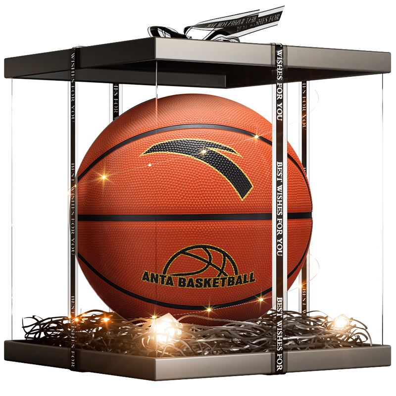 

Китайский резиновый баскетбольный мяч размер 5 7 тренировочный соревновательный унисекс ANTA