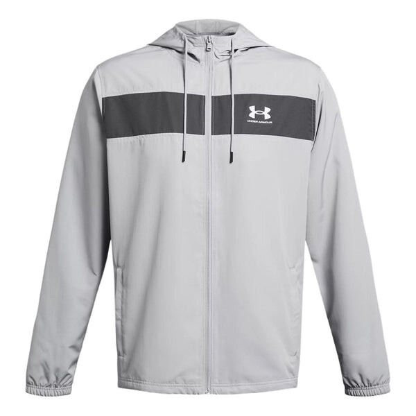 

Куртка sportstyle windbreaker jacket 'grey' Under Armour, серый
