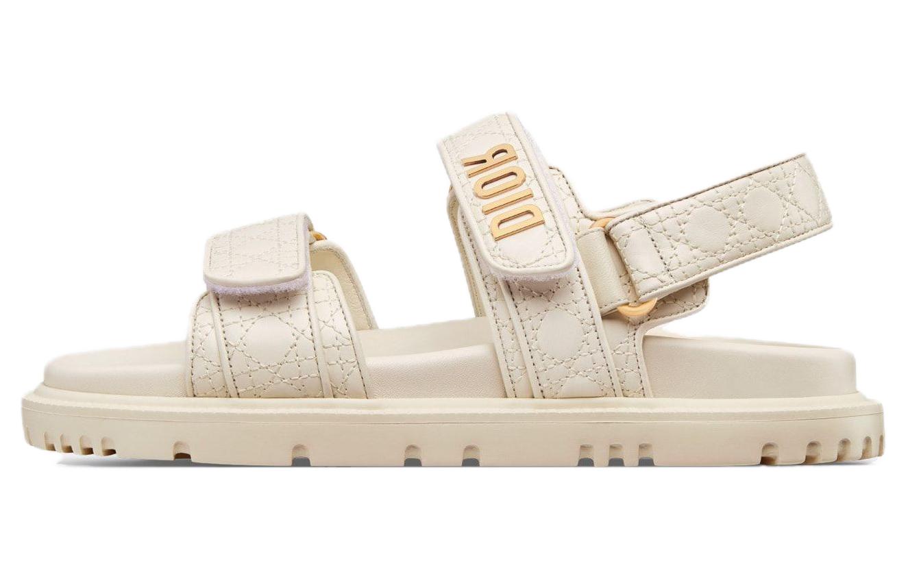 Женские босоножки Act One Strap цвета экрю DIOR, Ecru
