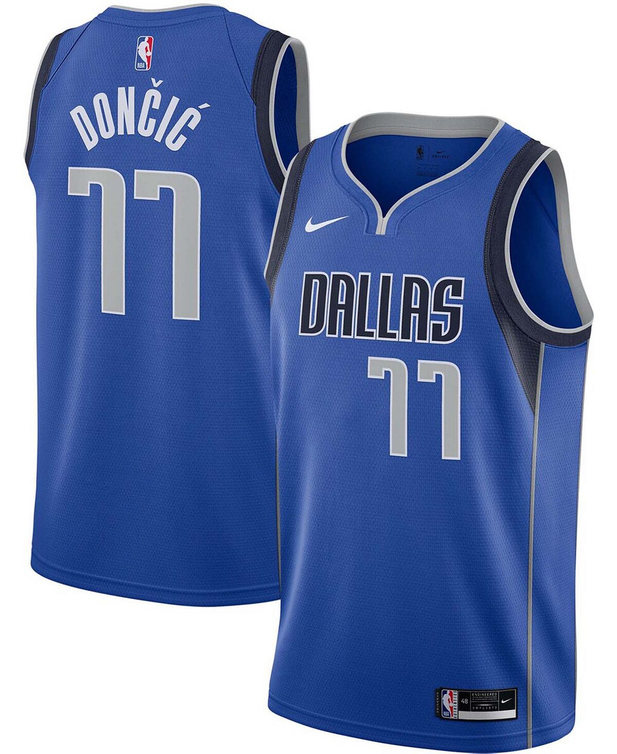 

Мужская футболка Swingman Icon Edition с Лукой Дончичем Даллас Маверикс 2020/21 Nike