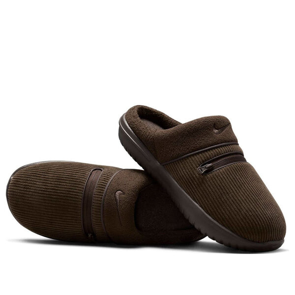 

Тапочки burrow slippers 'baroque brown' Nike, коричневый