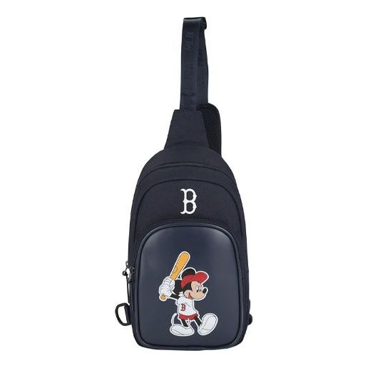 

Синяя сумка через плечо MLB x DISNEY с изображением Микки Мауса