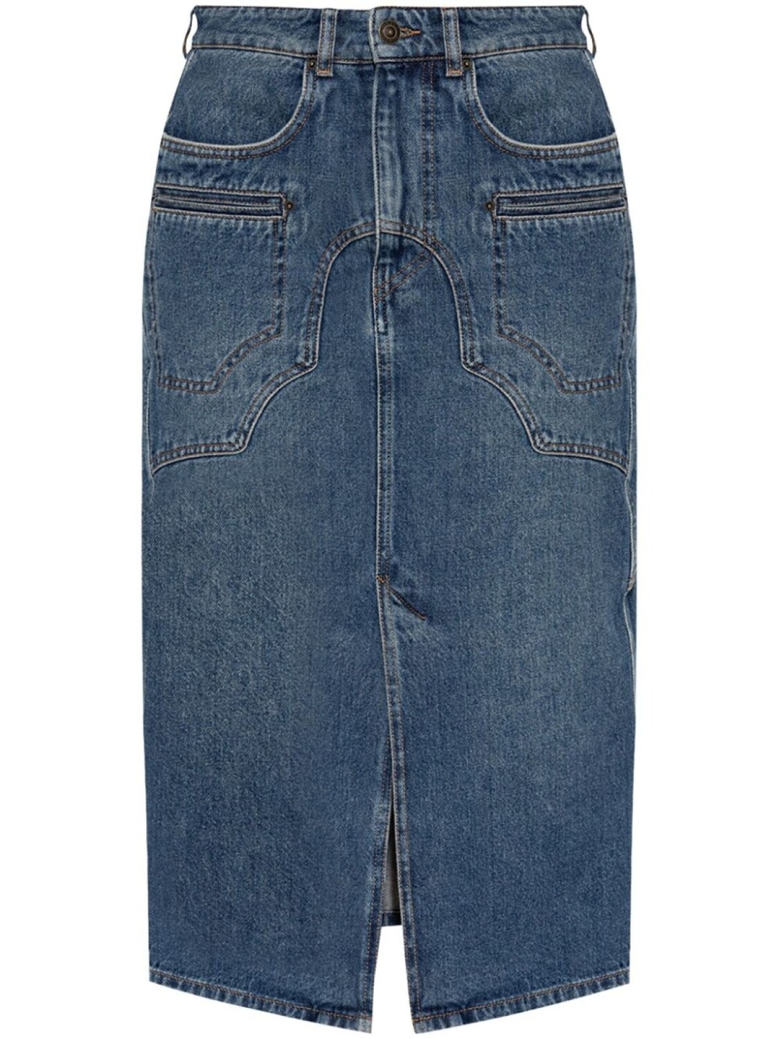 

Джинсовая юбка Britt ISABEL MARANT, синий