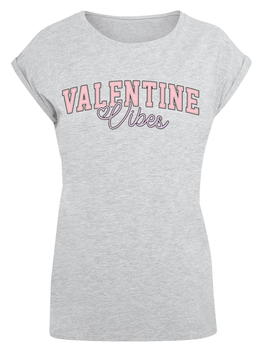 

Рубашка F4NT4STIC Valentinstag Valentine Vibes, серый