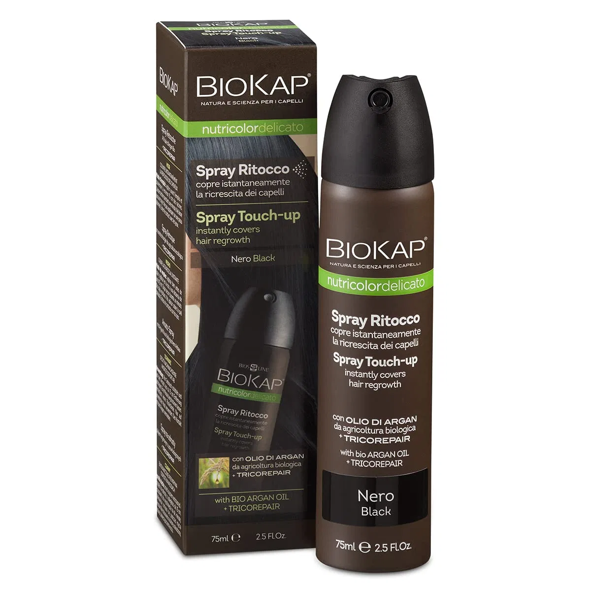 Спрей-корректор для отросших корней Nutricolor от Bios Line BioKap Bios Line, Black