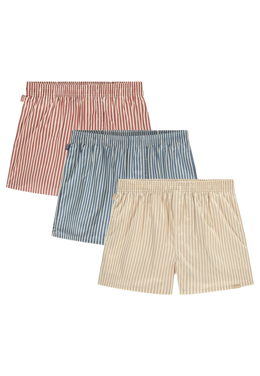 

Pockies Боксеры в цвете Marine Blue, Honey, Dark Red