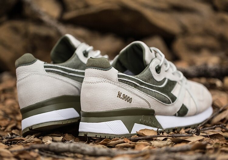 Кроссовки Diadora BAIT x Dreamworks x N9000 'Shrek', серый — фото 4