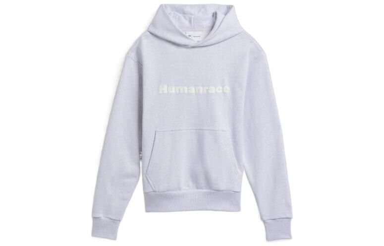 

Толстовка Adidas X Pharrell Williams Basics с капюшоном «Светло-серый меланж/Светло-серый однотонный» Adidas Originals, светло-фиолетовый