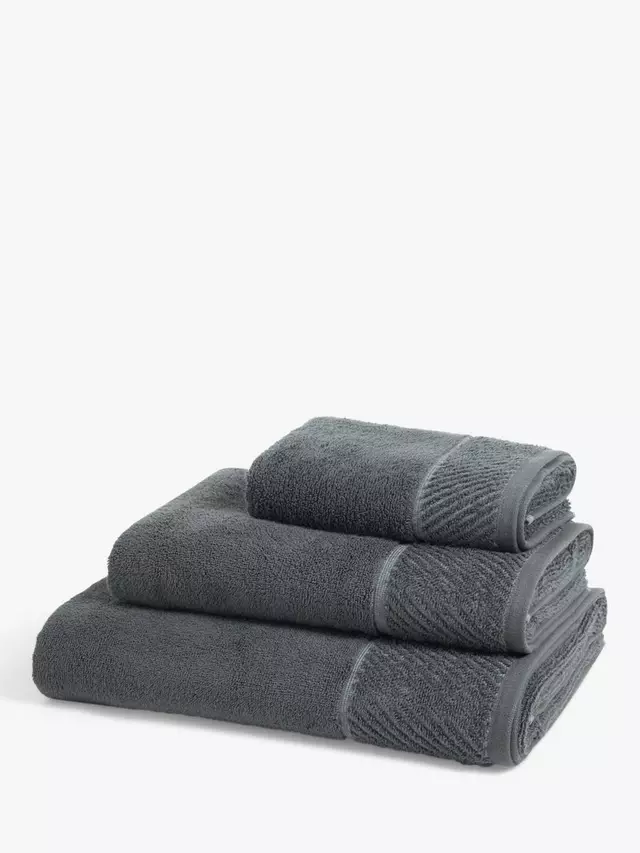 

Полотенце John Lewis ANYDAY Quick Dry, цвет steel