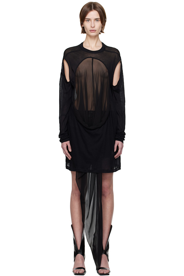 

Футболка Hollywood drain Rick Owens, черный