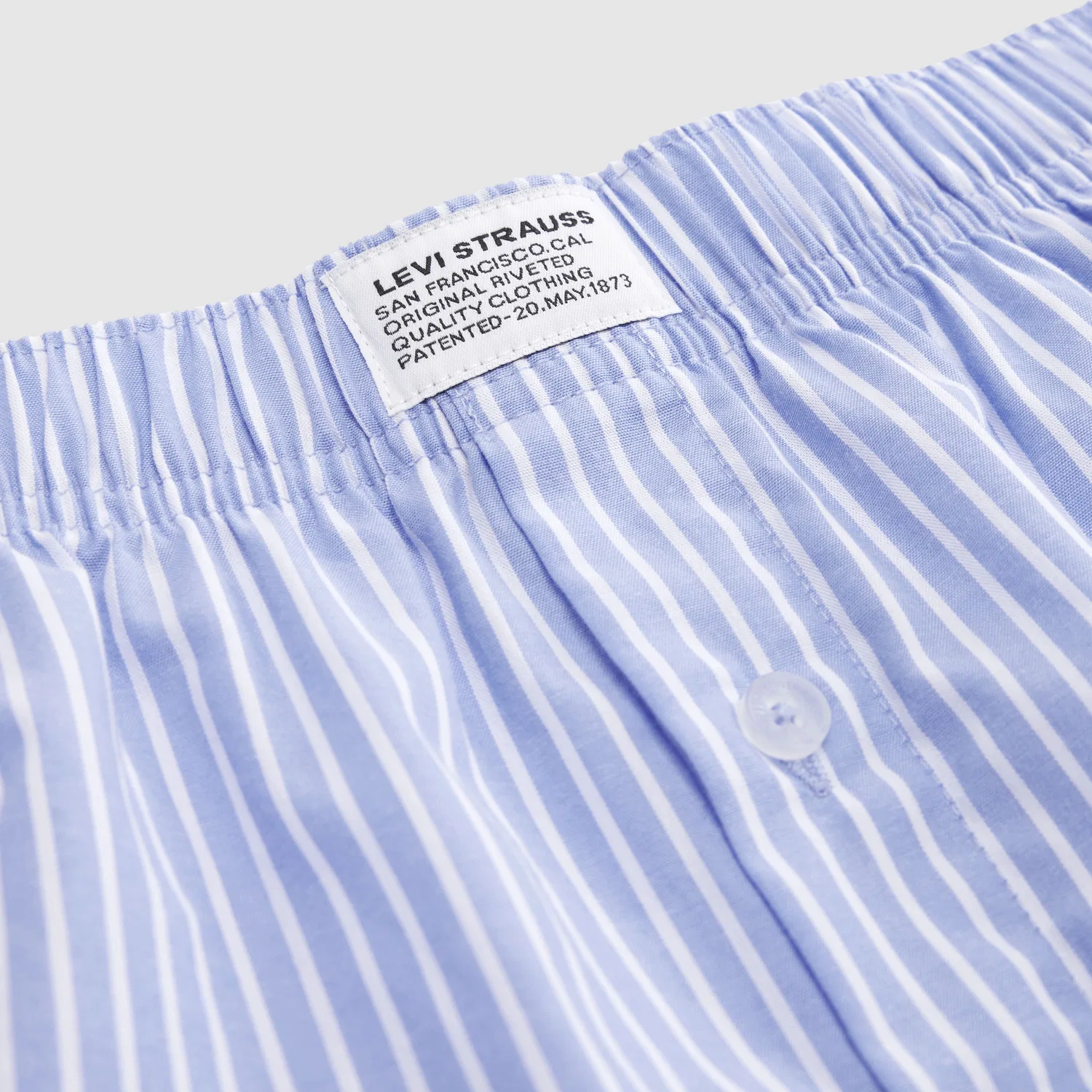 Тканые боксерские трусы (3 шт.) Levi's, Blue — фото 3