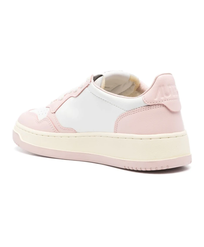 Кроссовки AUTRY Medalist Skateboard Low-Top, белый/розовый — фото 3