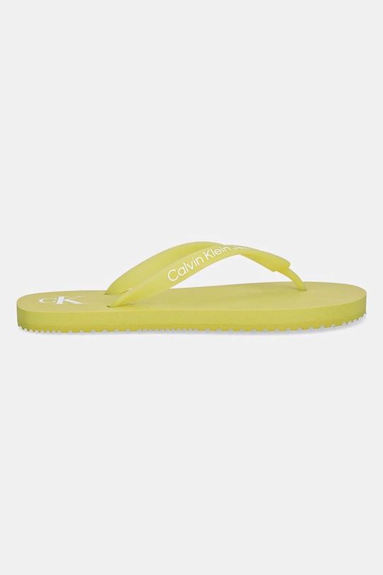 Пляжные шлепанцы BEACH SANDAL TRANSPARENT TPU Calvin Klein Jeans, зеленый — фото 2