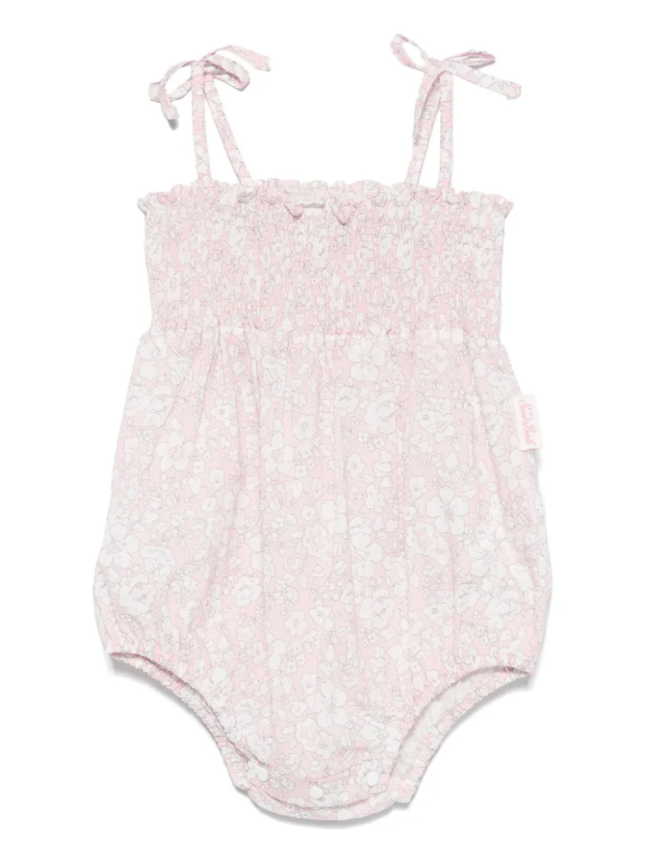 

MC2 Saint Barth Kids cotton боди, розовый