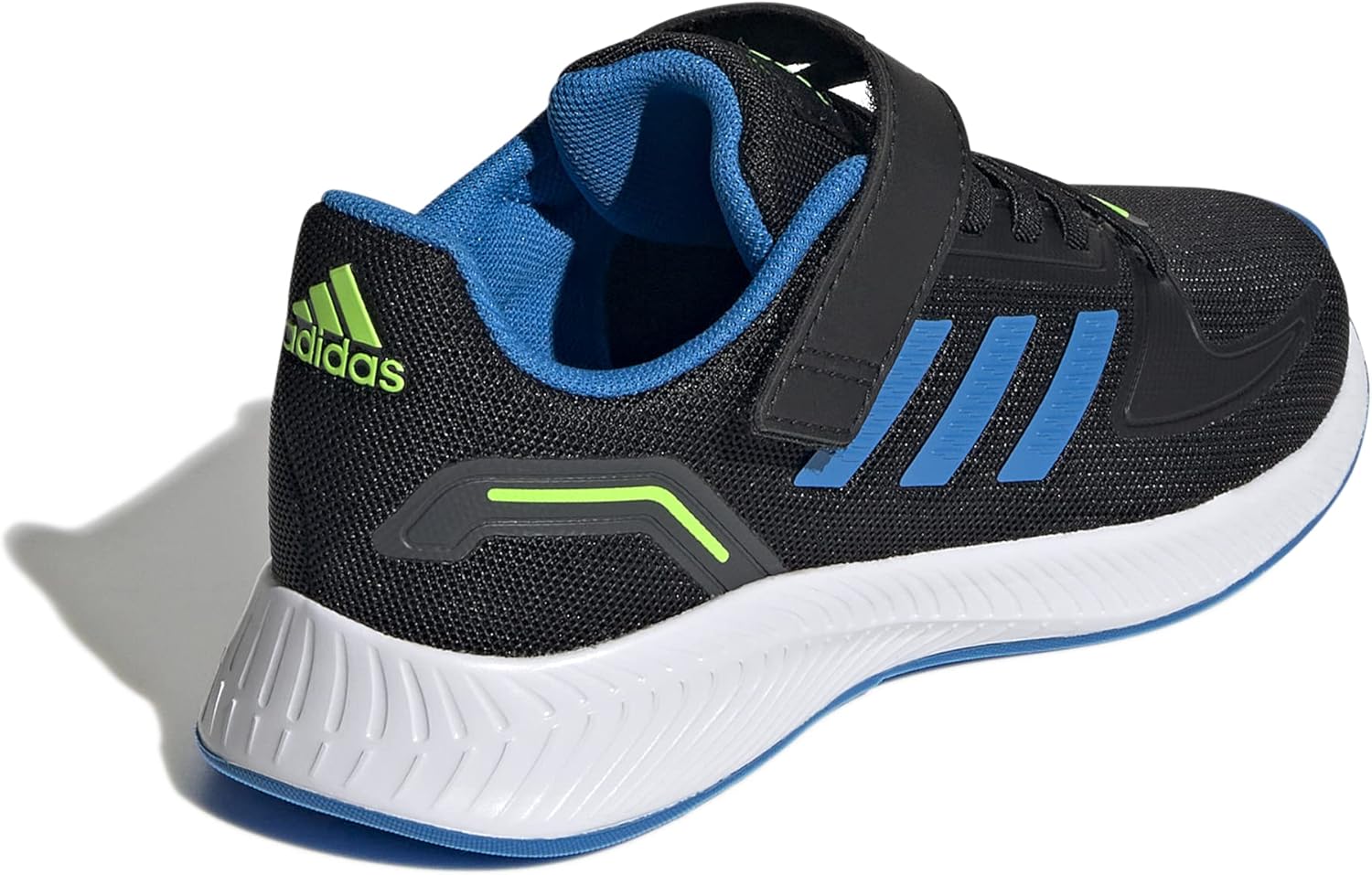 Кроссовки для бега adidas Unisex-Baby Runfalcon 2.0, белый/черный/синий — фото 3