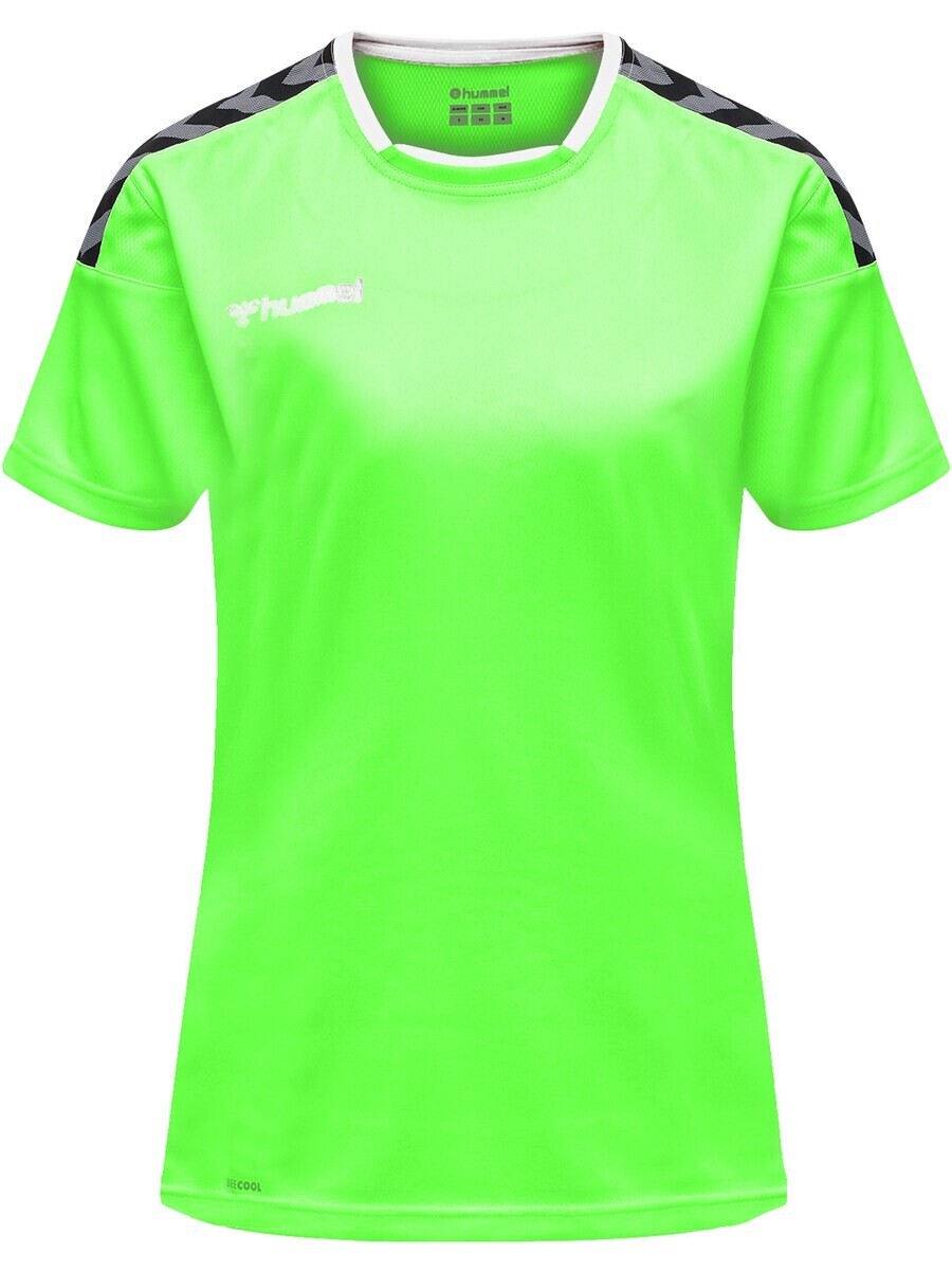 

Дышащая футболка Hummel Jersey AUTHENTIC POLY, цвет green/neon green