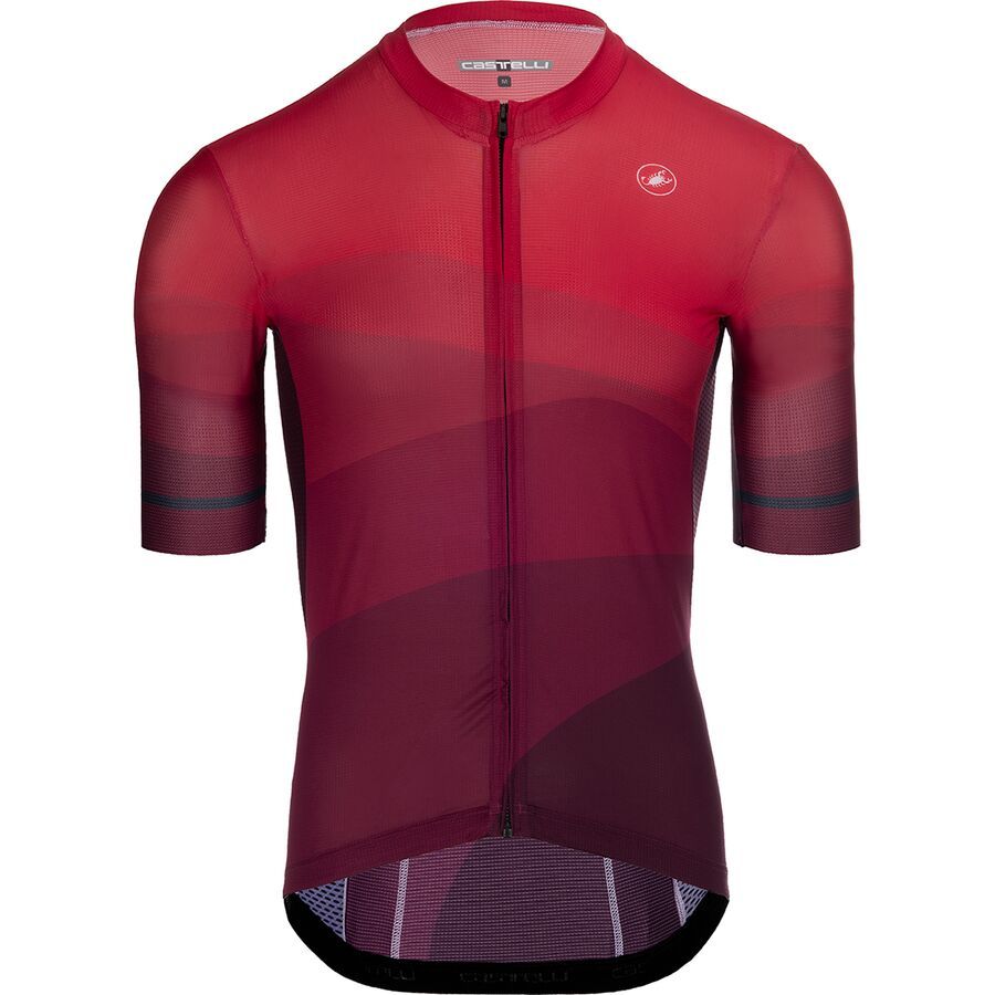 

Футболка Castelli Orizzonte Limited Edition Castelli, Deep Bordeaux/Tonal Deep Bordeaux/Rich Red/Belgium