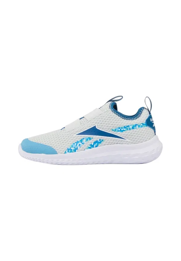 Кроссовки-слипоны для ходьбы Reebok Rush, ледяной синий, искаженный синий, спортивный синий