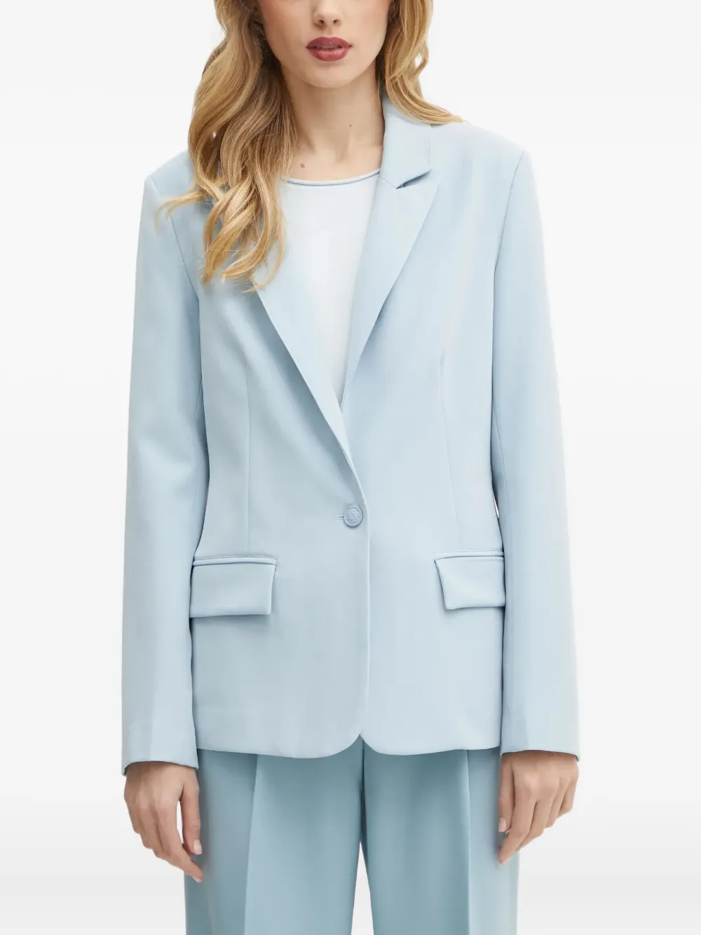 

Блейзер с заостренными лацканами GUESS USA, синий