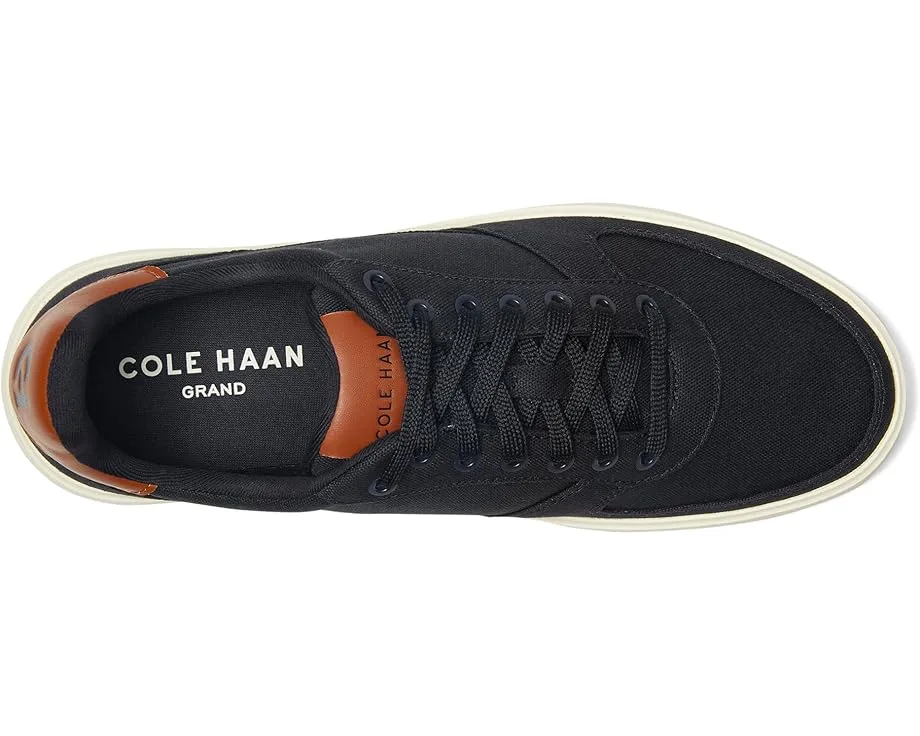 Кроссовки Cole Haan Grand Crosscourt Daily Turf, Black/British Tan/Ivory — фото 2