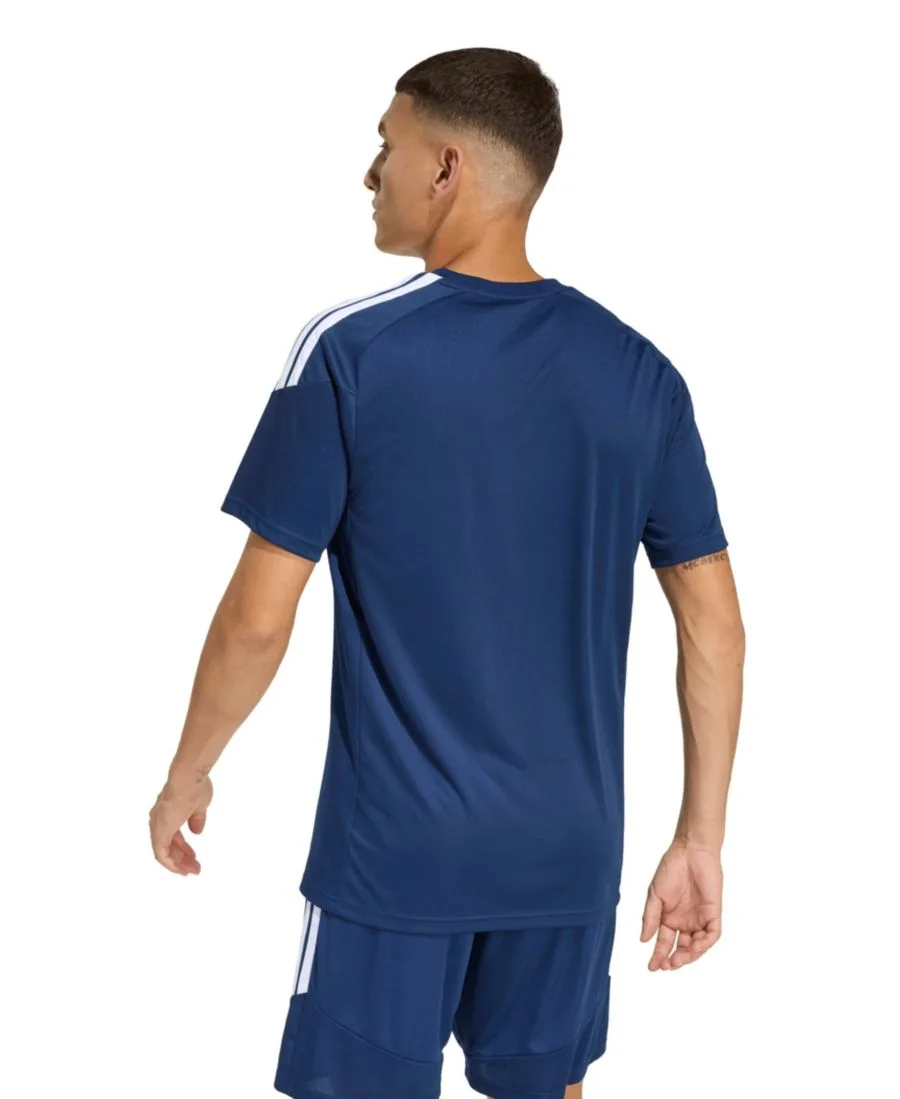 Мужская футболка Tiro 26 League Jersey с круглым вырезом и возможностью надевания Adidas, team темно-синий — фото 3