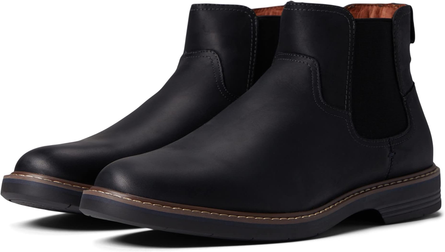 

Ботинки Florsheim Norwalk Plain Toe Gore Boot, цвет Black Crazy Horse Leather