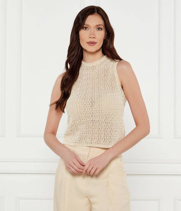 

Футболка пират Cropped fit Ba&Sh, бежевый