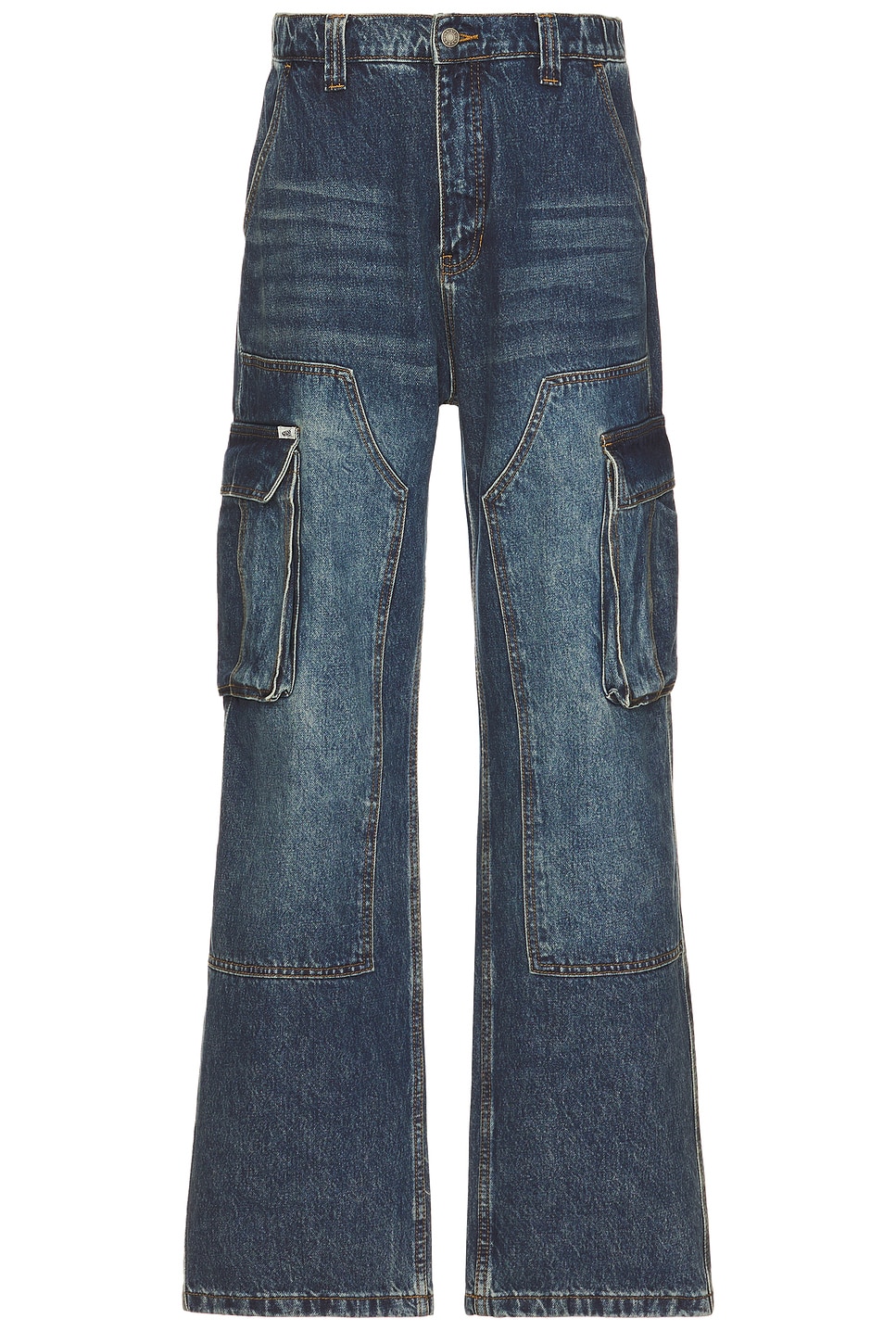 

Джинсовые грузовые брюки Guess Originals, dark wash