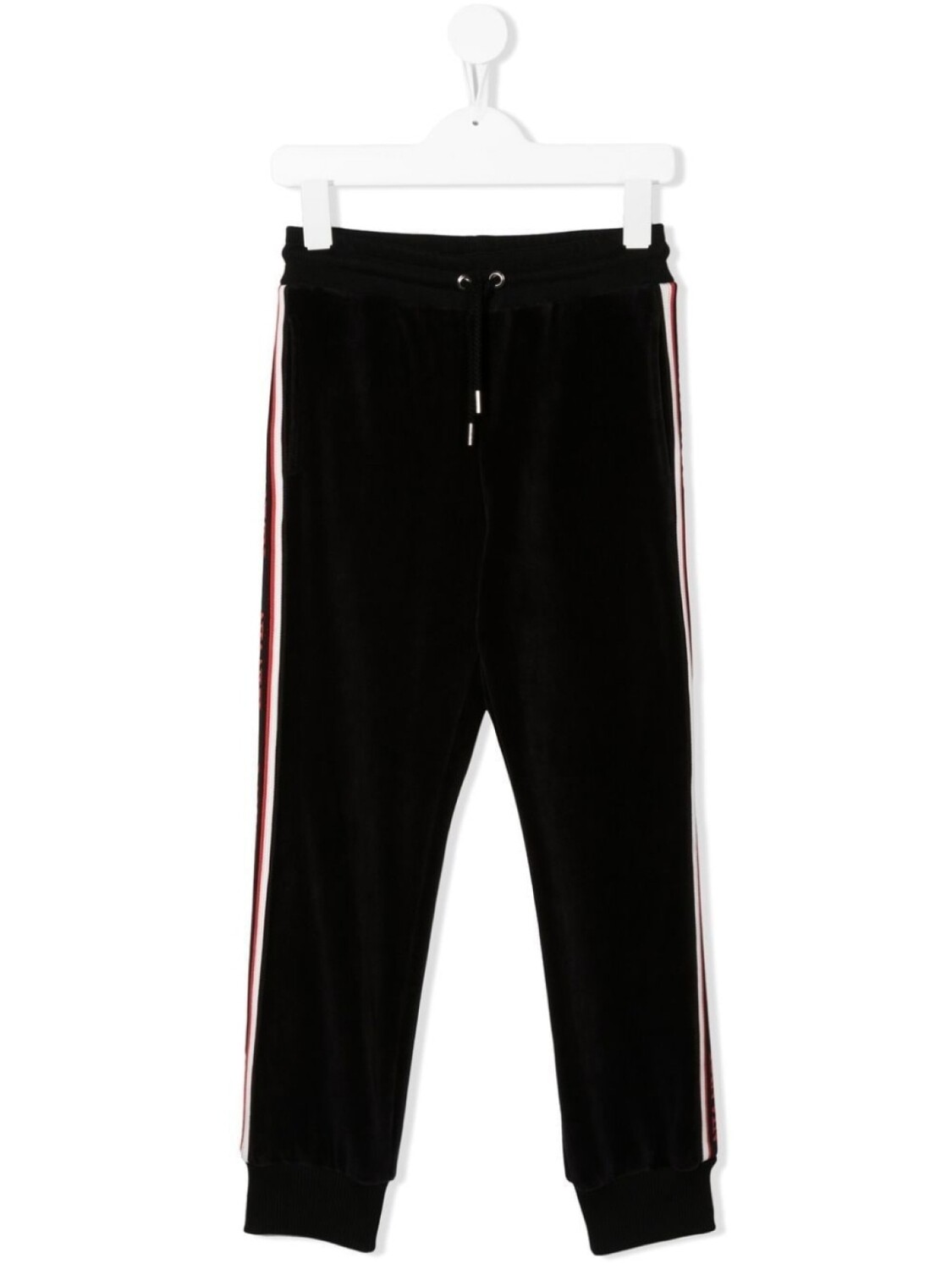 

Lanvin Enfant спортивные брюки с логотипом, черный