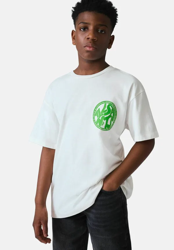 Футболка с принтом Smallsaints, White/Green