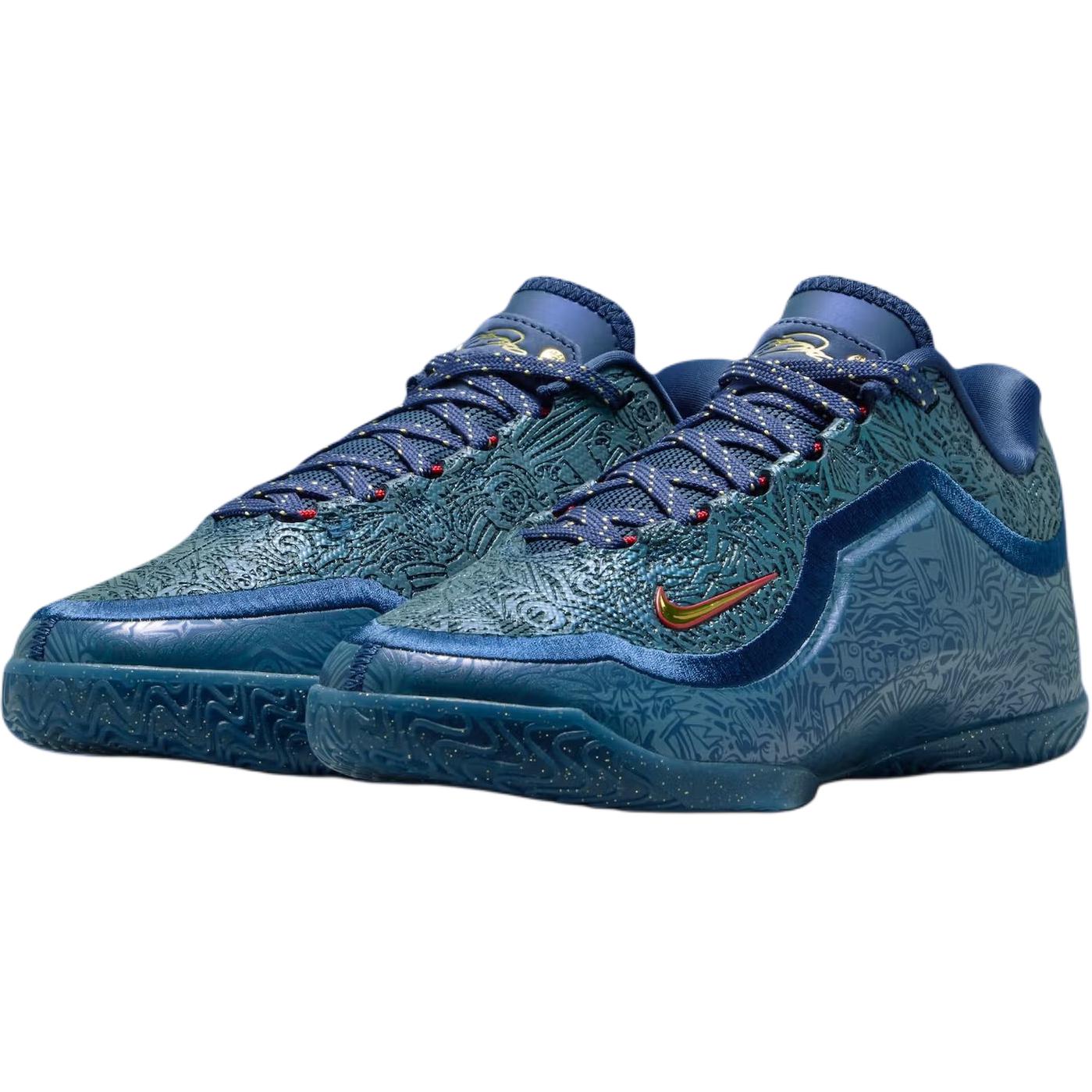 Nike Детские баскетбольные кроссовки Lebron 23 Low top Midnight Blue — фото 4