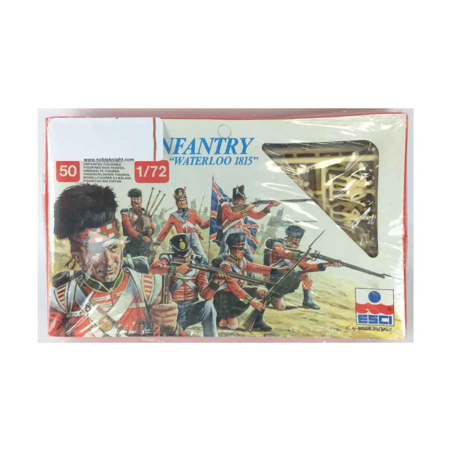 

Британская пехота – Ватерлоо, 1815 г., Napoleonic Wars (1:72) (ESCI)