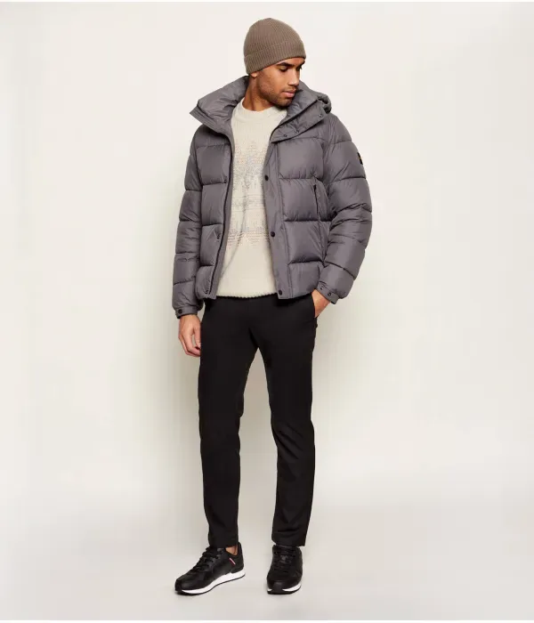 Брюки чинос DS-5 tapered fit Boss Orange, черный — фото 2
