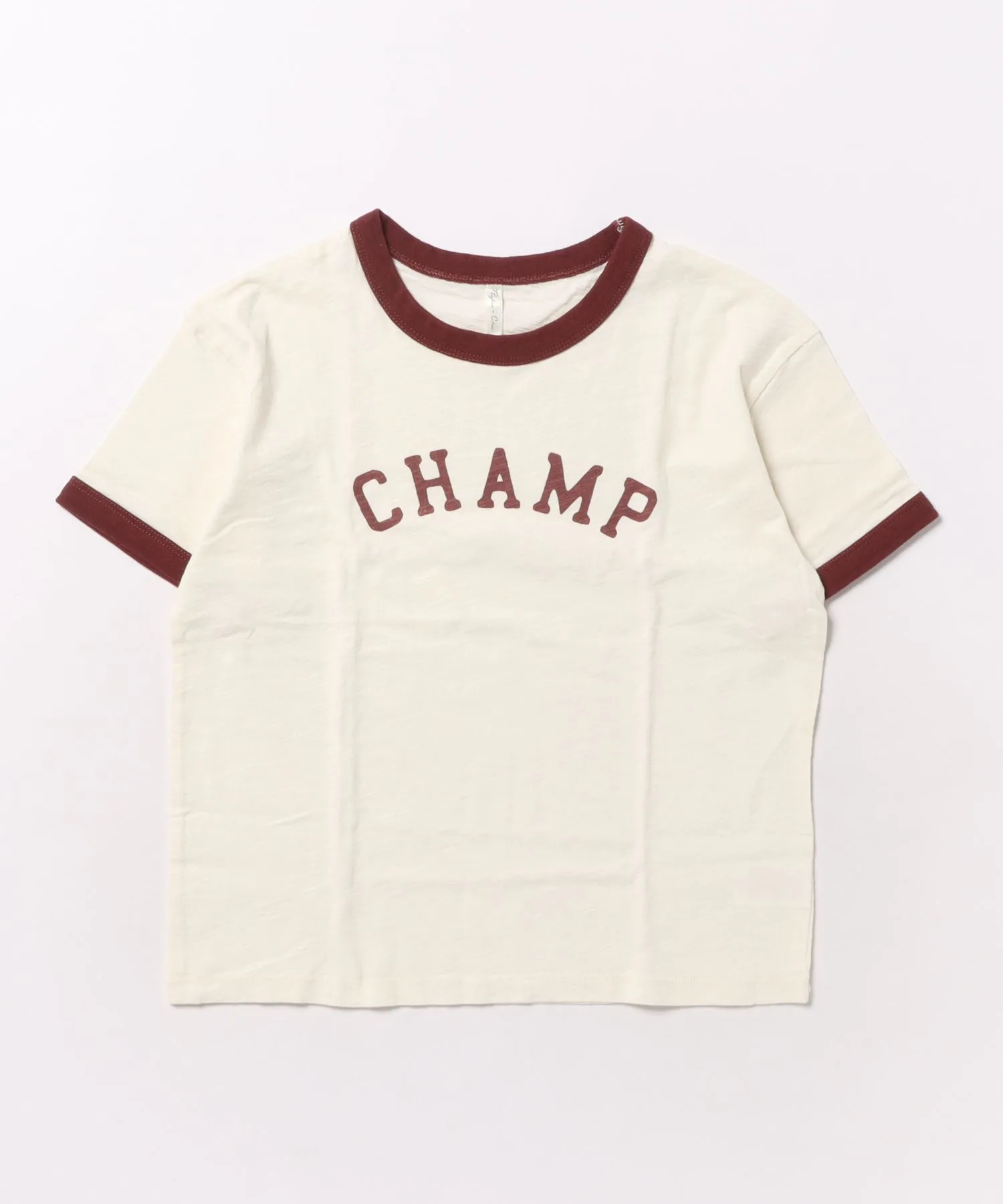 Детский топ футболка Ringer Tee Rylee + Cru белый